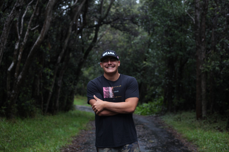I was on Mauna Loa Road and smiling because I felt the ball rolling as college goals were falling into place.