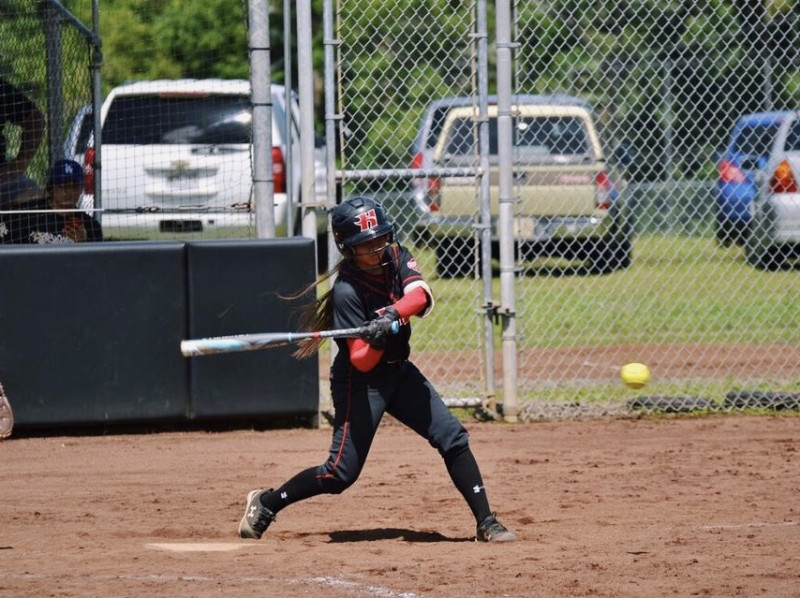 Softball picture - hitting