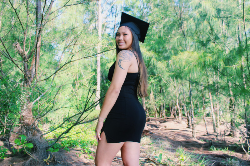 Primary photo - graduation picture with cap