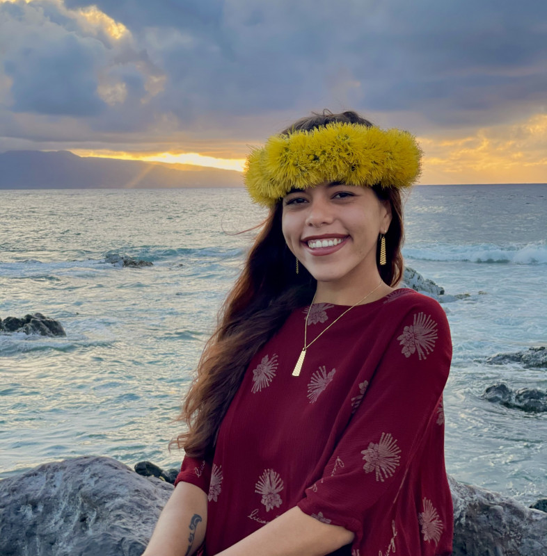 I find comfort and connection to Spirit at Hoʻokipa, Maui.  I chose to take my picture at this cherished beach to honor my ʻohana.  The aloha we share is soothing, delightful and simply priceless, just like the view of a Hoʻokipa sunset.