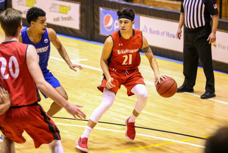 Basketball photo vs Chaminade from 2019