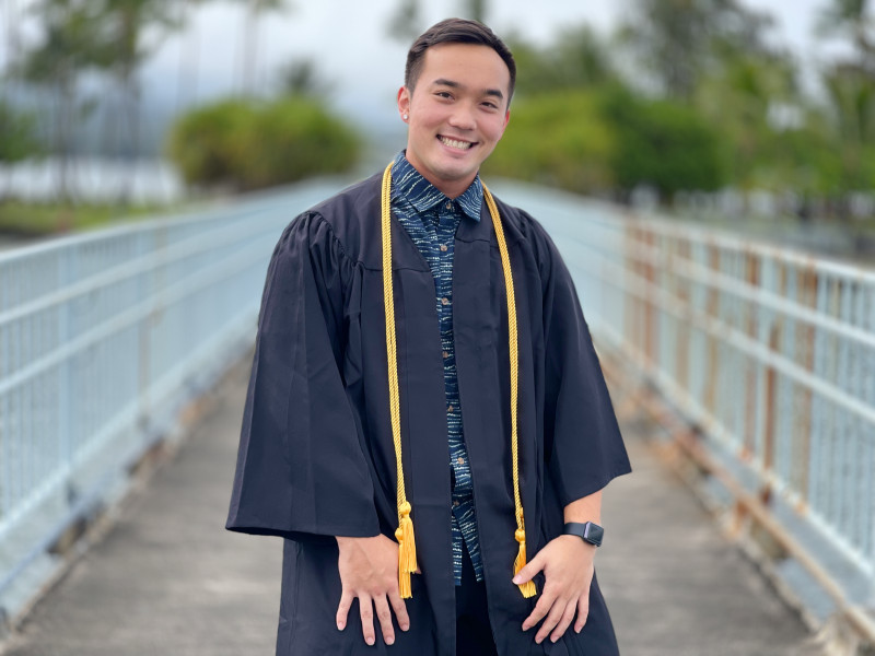 Graduation photo at Moku ola