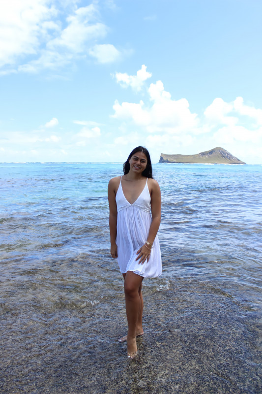 Graduation photos in Waimanalo, HI on the island of Oahu.