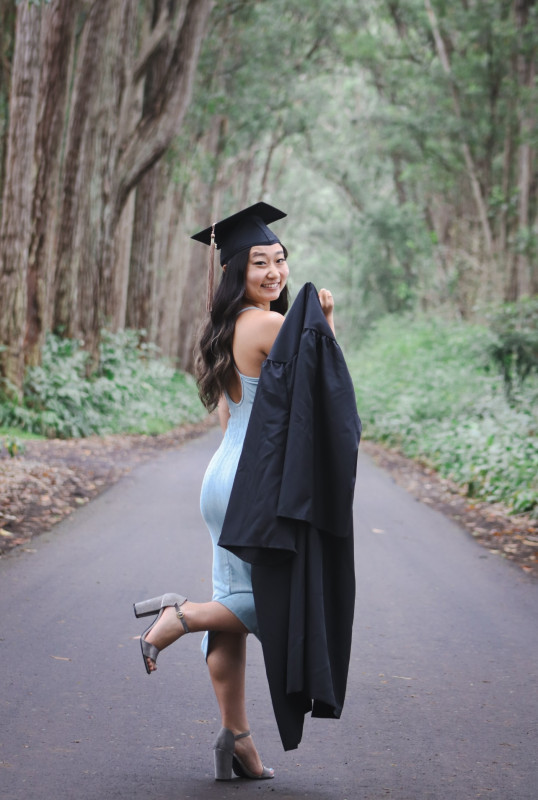 Hihona Nakatani's Graduation Picture