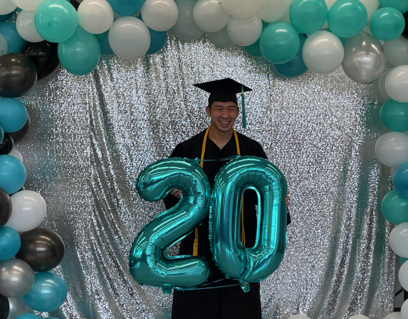 2020 Balloon Grad Photo