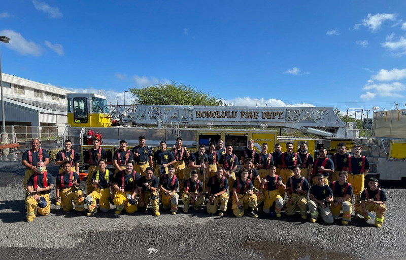 First day of FIRE 280 class picture