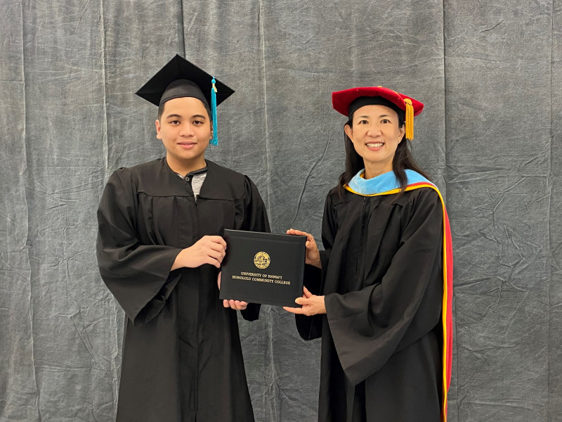 I attended the HCC professional grad photo day. An opportunity to take pictures with the Chancellor of HCC.