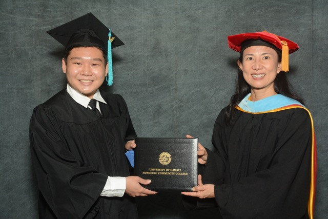 Photo with the Chancellor.