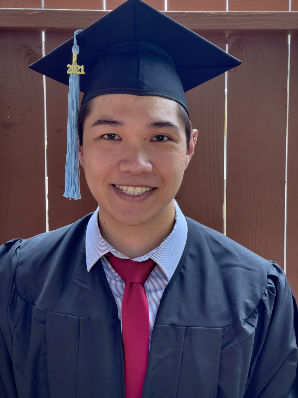Headshot in Cap & Gown
