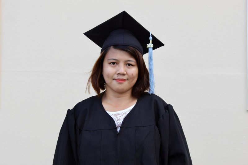 Being able to wear gap and gown is the most precious and memorable moment in my life because my hard work and determination finally pays off. This gap and gown will open many opportunities.