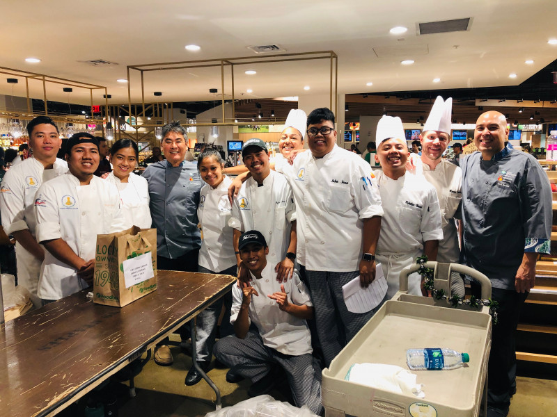 Group Photo with classmate and chef Roys