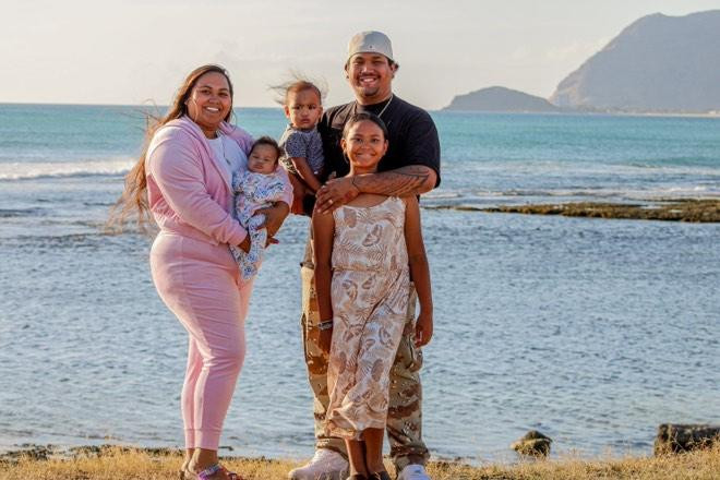 A photo of myself with my little ohana