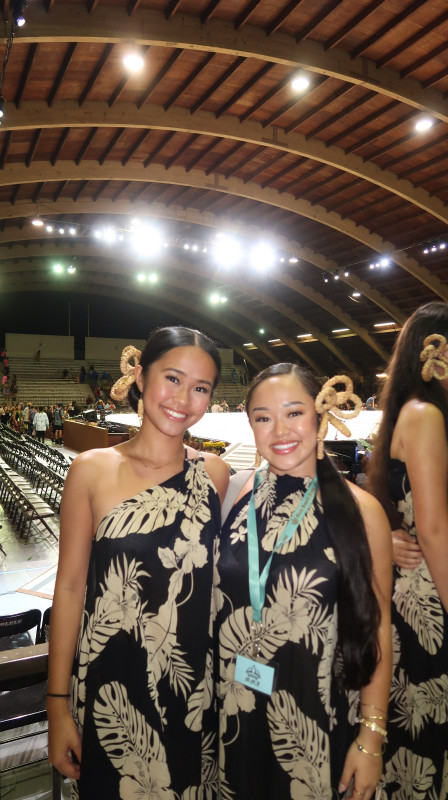 Ally and I at Merrie monarch!